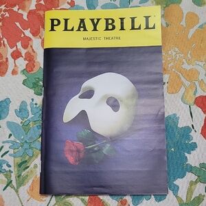 Phantom of the Opera Playbill